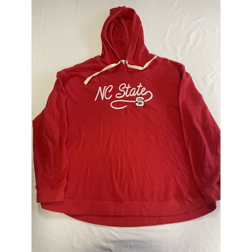 VTG Champion Pull Over‎ NC State Big Logo Graphic Men's XL Hoodie